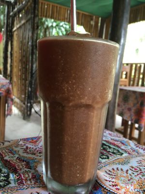 Imas Blend smoothie at Imas Vegetarian Restaurant in San Vincente Palawan