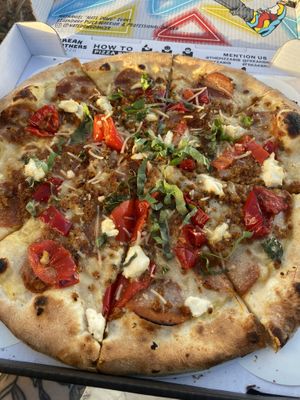   at Freak Brothers Pizza in Phoenix