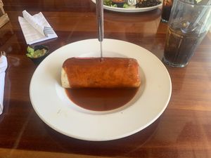 Large burrito  at Captain Jack's in Lahaina