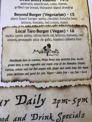 Taken on 5/27/19 at Captain Jack's in Lahaina