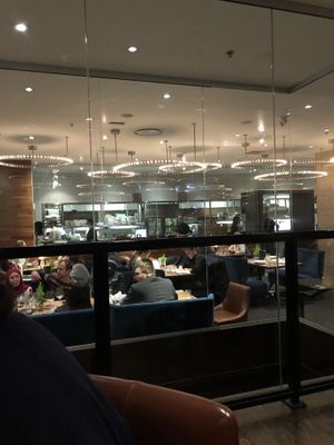 Seating at Earls Kitchen + Bar in Victoria