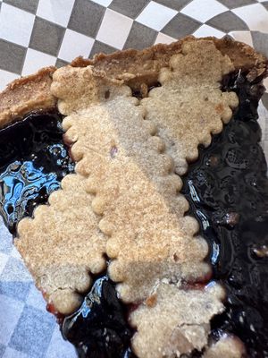 Fruit pie   at Simbiosi in Florence