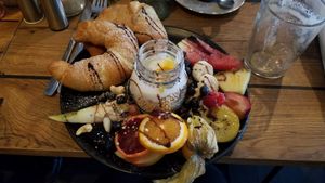 Sweet breakfast at Veg room in Berlin