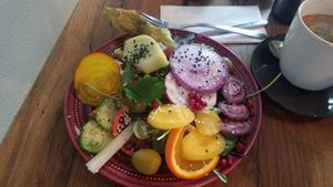 Breakfast at Veg room in Berlin