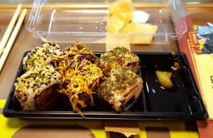 Vegan combo at Yooji's Sushi - Bahnhof in Bern