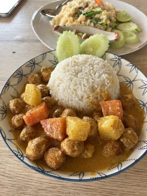 Massaman Curry on Rice   at Yawee in Koh Lanta
