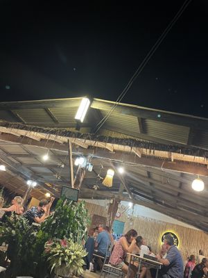 Huge line during dinner! Worth the wait  at Yawee in Koh Lanta