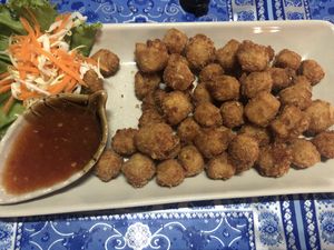 Fried tofu  at Yawee in Koh Lanta