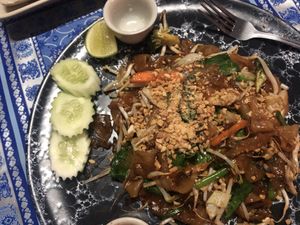 Soy Sauce - make sure to order without egg at Yawee in Koh Lanta