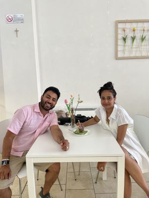 Vegan choc mousse   at Cheese & Co. in Cisternino