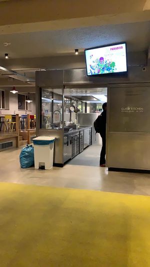 Kitchen at Clinknoord in Amsterdam