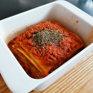 Lasagna - not to be missed! at HND - HealthyTOKYO Cafe & Shop - T2 in Tokyo