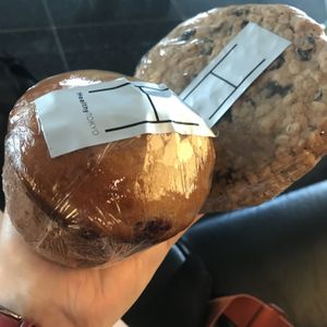 Strawberry muffin and oatmeal cookie  at HND - HealthyTOKYO Cafe & Shop - T2 in Tokyo