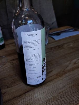 Estonian wine at Rataskaevu 16 in Tallinn