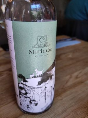 Estonian wine at Rataskaevu 16 in Tallinn
