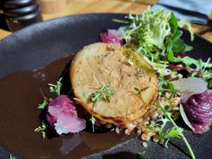 roasted turnip at Rataskaevu 16 in Tallinn