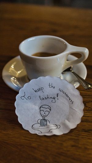 Espresso at Rataskaevu 16 in Tallinn