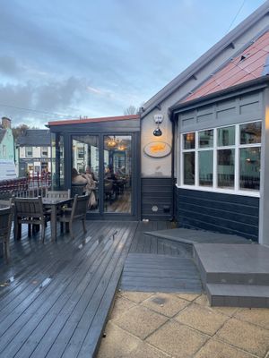 Outside at Taal Indian Restaurant in Strathaven