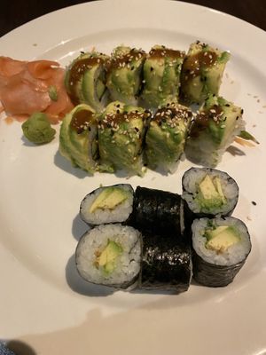 Avocado roll   at CRAVE in Minneapolis