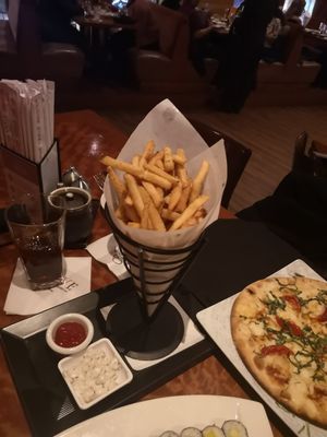 Vegan Truffle Parmesan fries at CRAVE in Minneapolis