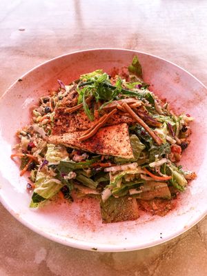 Tofu chipotle salad at CRAVE in Roseville