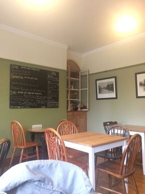 Interior of The Green Way. at The Green Way Cafe in Matlock
