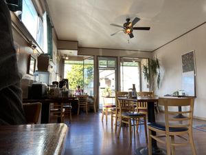 Inside   at Wildflower Cafe and Bakery in Arcata