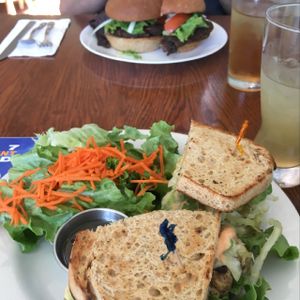 vegan Rueben-yum at Wildflower Cafe and Bakery in Arcata