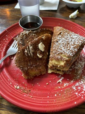 The French toast was superb!  at Wildflower Cafe and Bakery in Arcata