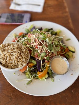   at Wildflower Cafe and Bakery in Arcata