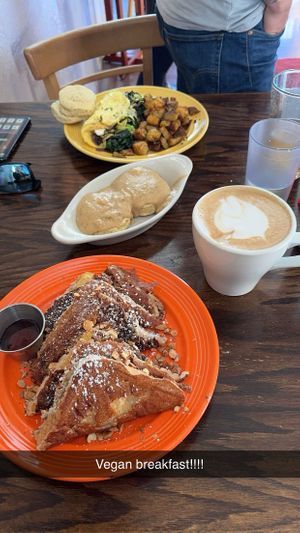   at Wildflower Cafe and Bakery in Arcata