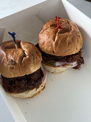 Jackfruit Sliders  at Wildflower Cafe and Bakery in Arcata