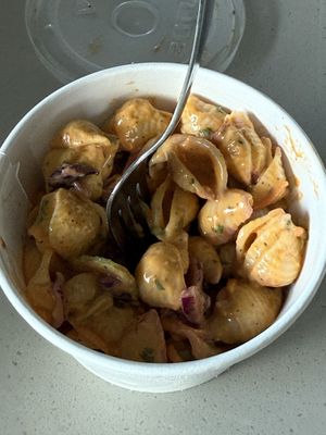 Mac Salad   at Wildflower Cafe and Bakery in Arcata