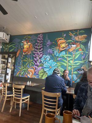 Art  at Wildflower Cafe and Bakery in Arcata