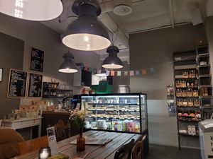 Counter at Criollo Chocolate Café in Drammen