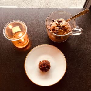 Chia pudding at Criollo Chocolate Café in Drammen