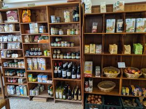range of products, many organic - I did not study prices at Le Spighe in Venice