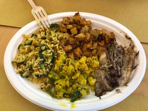 Lunch plate  at Le Spighe in Venice