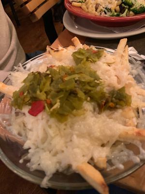 Green Chile cheese fries  at O'Niell's in Albuquerque
