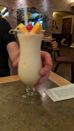 Pina colada at O'Niell's in Albuquerque