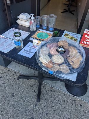 Front desk at Plant Love Food in El Monte