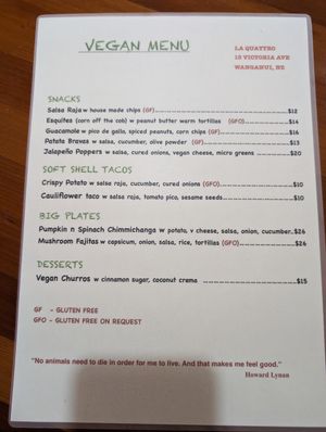  at La Quattro in Whanganui