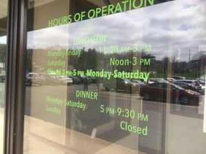 Hours at Sak's Thai Cuisine in Fairport