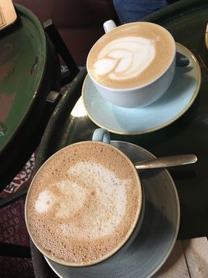 Coconut vanilla latte at The Emporium in Yeovil