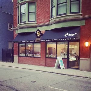 Brezel located in Over-The-Rhine neighborhood in Cincinnati, OH. at Brezel in Cincinnati