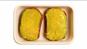 Avocado toast at Main Squeeze Juice Co in Baton Rouge