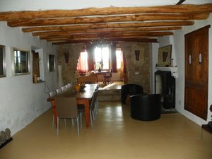 Our dining room  at Alaya Retreat Centre in Torrelles De Foix