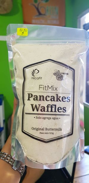 Pancakes flour at Green Store in Leon