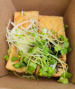 Agedashi tofu at Cha-Ya in Berkeley