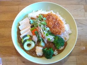 Curry rice at Cha-Ya in Berkeley